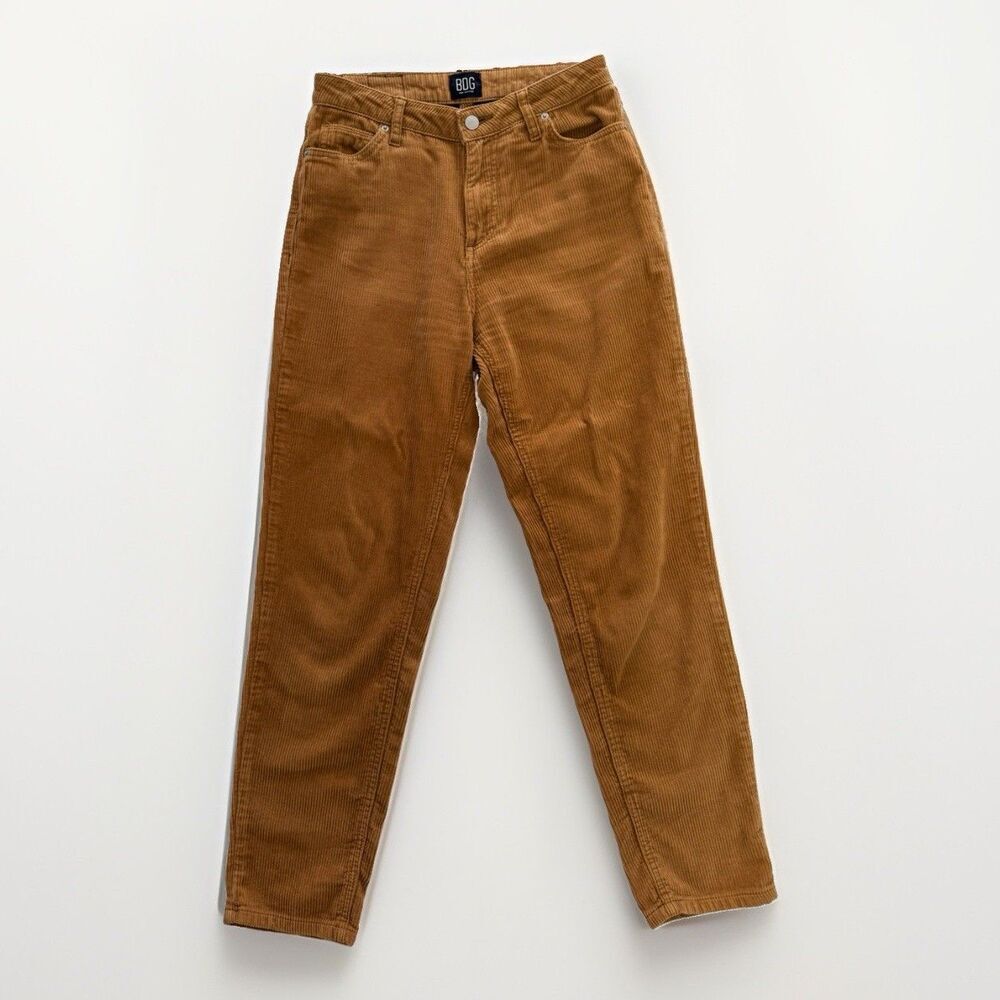 BDG Urban Outfitters Brown Corduroy Mom High Rise Pants Womens 26 100% Cotton